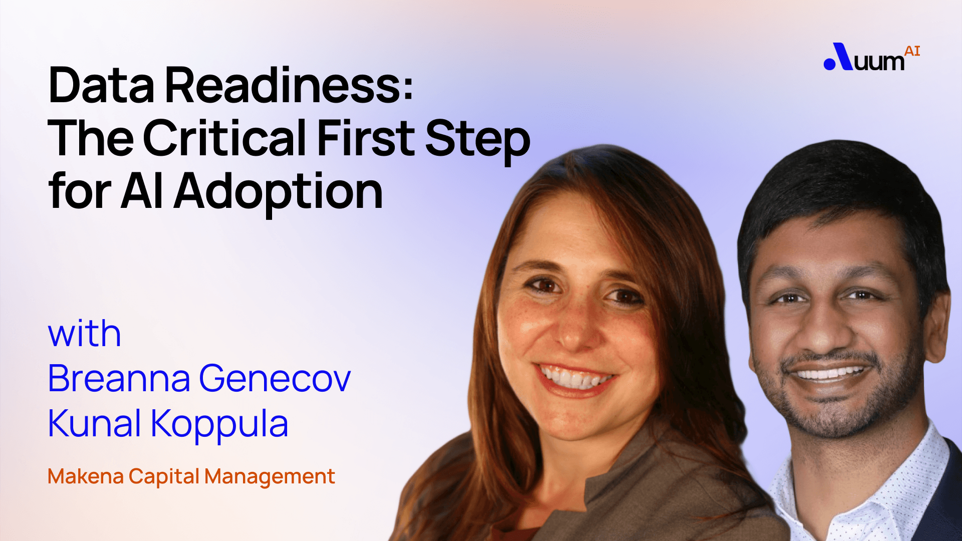 Data Readiness: The Critical First Step for AI Adoption at Makena Capital cover